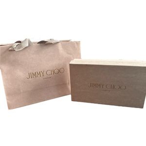 JIMMY CHOO Shopping Bundle (Bag and Box)